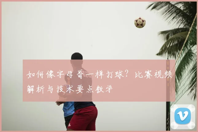 如何像字母哥一样打球？比赛视频解析与技术要点教学